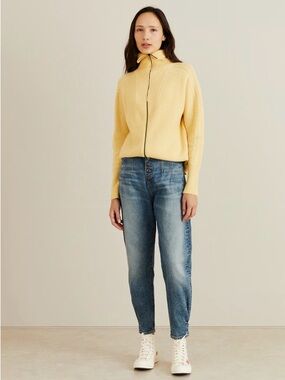 VERONICA BEARD Nita Peg Leg Jean in Color Desert Stone